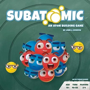 Genius Games Subatomic: Educational Deck-Building Fun