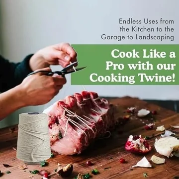 Heavy Duty Butcher's Cooking Twine - 500ft Cotton String