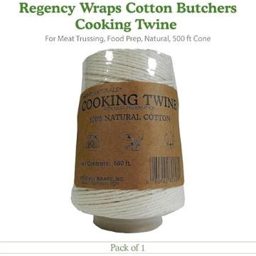 Heavy Duty Butcher's Cooking Twine - 500ft Cotton String
