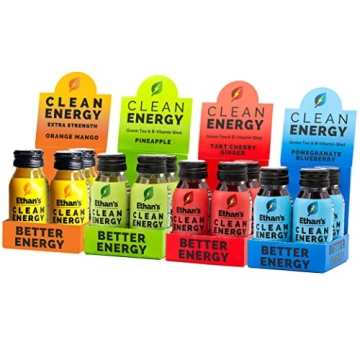 Ethan's Organic Clean Energy Shots for Natural Boosts
