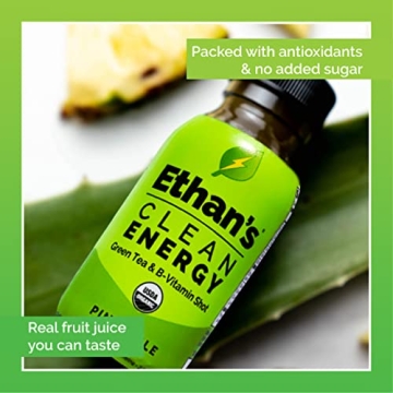 Ethan's Organic Clean Energy Shots for Natural Boosts