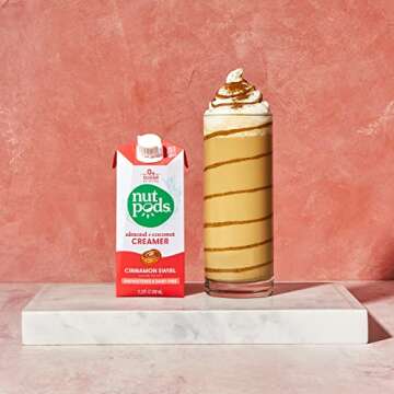 nutpods Cinnamon Swirl Coffee Creamer - Dairy Free & Sugar Free
