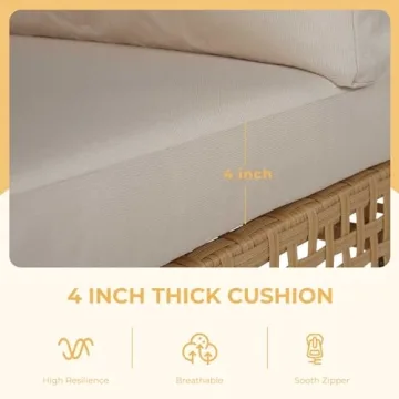 Grand Patio 7-Piece Wicker Patio Set - Stylish Comfort Outdoors