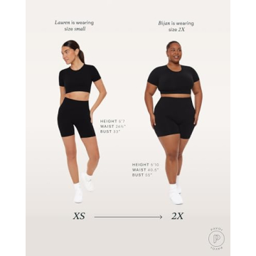 PAVOI ACTIVE Sculpting Crop Top | High Support Gym Tee