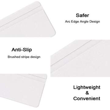 OwnMy Set of 4 Water Absorbent Diatomite Drink Coasters, Diatomaceous Earth Soap Holder Water Drying Soap Saver Dish Toothbrush Soap Drink Coaster Set for Bathroom and Kitchen (White)