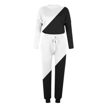 Bacrelax 2 Piece Women’s Lounge Jogger Workout Sets