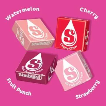 STARBURST FaveREDs Chewy Candy Bulk Pack, 24 Count