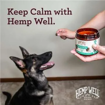 Hemp Well Calm Dog Soft Chews for Anxiety Relief and Relaxation