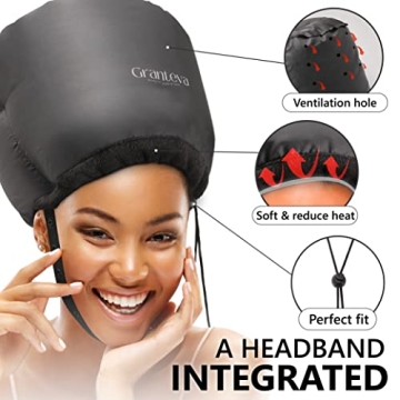 Portable Hooded Hair Dryer for Fast Hair Drying