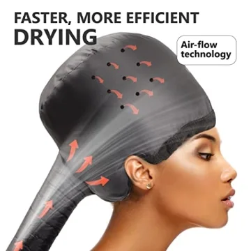 Portable Hooded Hair Dryer for Fast Hair Drying