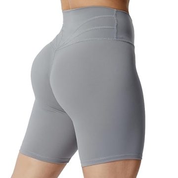 Aoxjox Trinity High Waisted Biker Shorts for Women