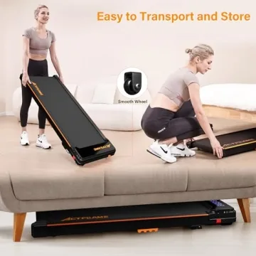 Compact ACTFLAME Portable Treadmill with Incline Feature