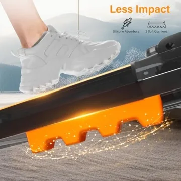 Compact ACTFLAME Portable Treadmill with Incline Feature