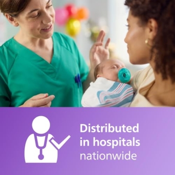 Philips Avent Soothie Pacifiers for Newborns, 4 Pack