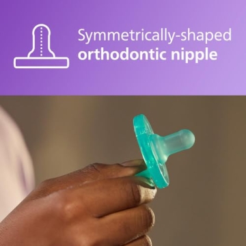 Philips Avent Soothie Pacifiers for Newborns, 4 Pack