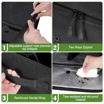 Premium BAIXIXIG Golf Trunk Organizer - Gift for Golfers