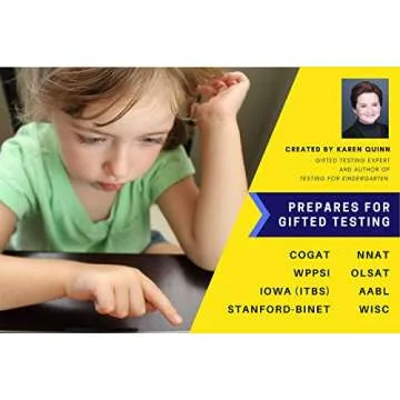 TestingMom.com Kindergarten-in-A-Box Bundle (Set 1 & 2) - Gifted Learning Flash Cards - Gifted and Talented Test Prep for CogAT, OLSAT, NNAT, WPPSI, Iowa Test, NYC & More