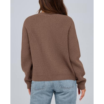 Stylish BTFBM Bow Cardigan - Chic Comfort for Women