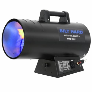 BILT HARD Propane Heater 85,000 BTU for All Spaces