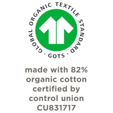 Burt's Bees Baby Socks - Organic Cotton Non-Slip Grips 6 Pack