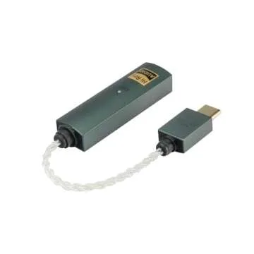 iFi Audio Go Link Max - Portable Headphone Amp/DAC Dongle USB-C to 3.5/4.4mm - Plug and Play Hi-res Audio with Dynamic Range Enhancement - PCM 384kHz/DSD256