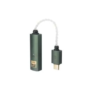 iFi Audio Go Link Max - Portable Headphone Amp/DAC Dongle USB-C to 3.5/4.4mm - Plug and Play Hi-res Audio with Dynamic Range Enhancement - PCM 384kHz/DSD256