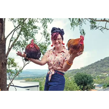 Beaded Earrings Hypoallergenic Cute Rooster Chicken Dangle Earrings for Women Handmade Boho Weird Sequin Drop Dangling Earrings Fun Thanksgiving Fall Animal Jewelry Gift for Chicken Lovers