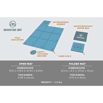 Adventure Mat Portable Outdoor Changing Mat for All Activities