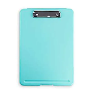 Colorful Super Z Outlet Clipboard with Storage Compartment