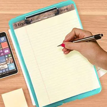 Colorful Super Z Outlet Clipboard with Storage Compartment