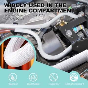 AGPTEK 20ft Cable Sleeve Cover for Pets and Kids Safety