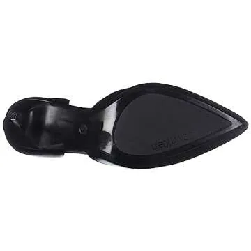 Calvin Klein Women's Gloria Pump, Black Patent, 6.5