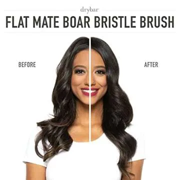 Drybar The Mini Flat Mate Boar Bristle Brush To Go