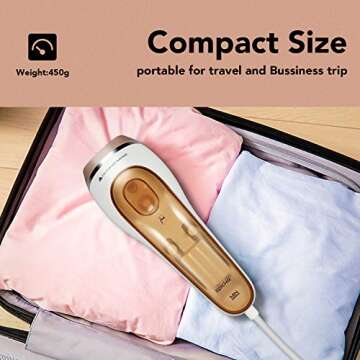 EPICKA Handheld Steamer - Powerful Portable Clothes Care