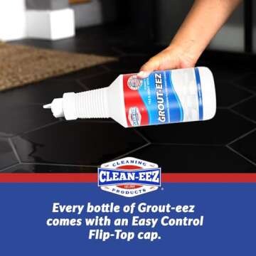 Clean-eez Grout-eez Super Heavy-Duty Grout Cleaner - Powerful Tile and Floor Stain Remover for Bathr...