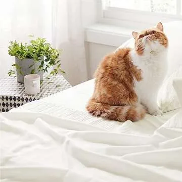 Bedsure King Size Sheets Set Soft and Breathable Bedding