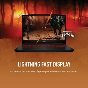 MSI Katana GF66 Intel i7 RTX 3050 Ti 144Hz Gaming Laptop