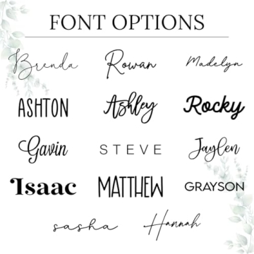 Small Christmas Stocking Tags | Engraved Stocking Name Tags | Personalized Stocking Tags | Family Name Tags Wooden | Stocking Gift Tag