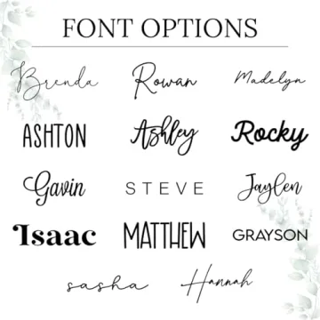 Small Christmas Stocking Tags | Engraved Stocking Name Tags | Personalized Stocking Tags | Family Name Tags Wooden | Stocking Gift Tag