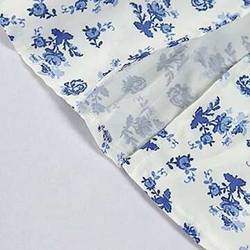 Stylish Puff Sleeve Floral Maxi Dress for Summer Elegance