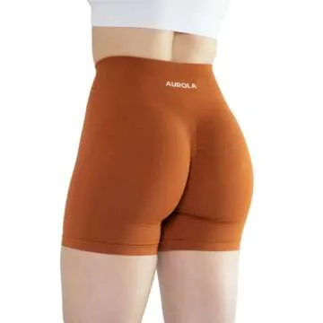 AUROLA Women's Intensify Workout Shorts - Seamless & Comfortable