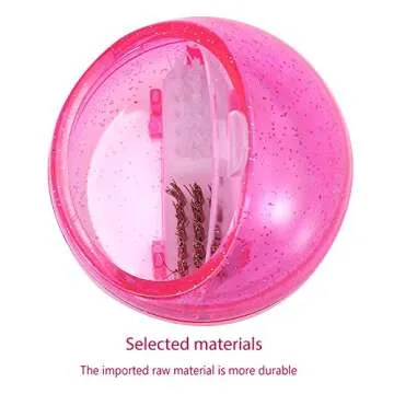 Mini Drill Bit Cleanser Box for Nail Art Drill Head Brush Portable Dust Cleaning Case Box Polishing Manicure Tool