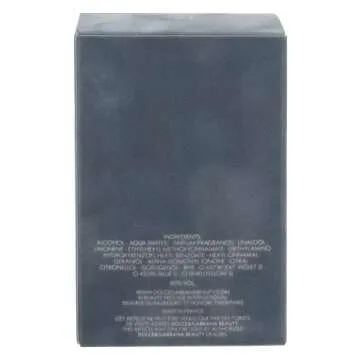 Dolce & Gabbana Eau de Toilettes Spray, Light Blue, 4.2 Fl Oz For Men or/and Pour Homme