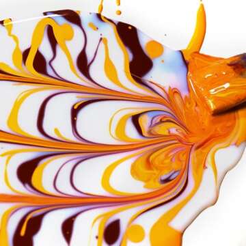 Color Pouring Medium Gloss by GOLDEN, 128 fl. oz. Jug, Professional Acrylic Medium, Transparent