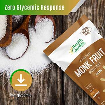 Health Garden Monk Fruit Sweetener for Healthy Living