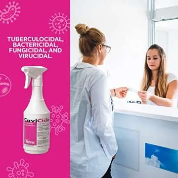 Metrex 24CD078024 Cavicide Disinfectant Spray - 24 oz