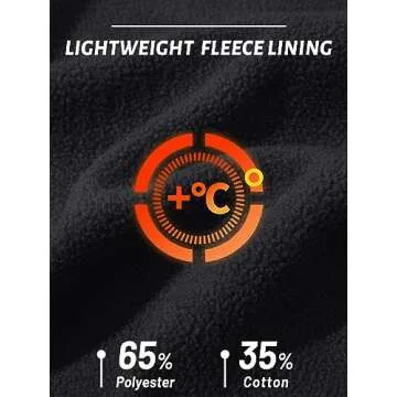 TACVASEN Women's Plain Hoodie Winter Warm Fleece Full Zip Track Drawstring Hooded Sweatshirt Black, XL