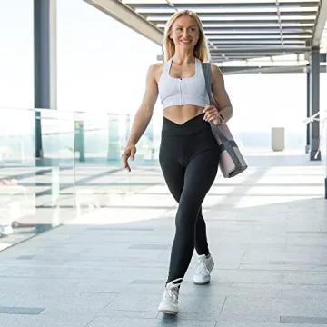 SINOPHANT High Waisted Leggings - Soft Yoga Pants for Women