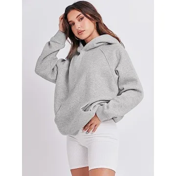 ANRABESS Oversized Fleece Women Hoodies for Comfort