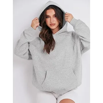 ANRABESS Oversized Fleece Women Hoodies for Comfort